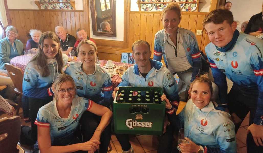 Sportunion WY beim Bergzeitfahren am Grasberg