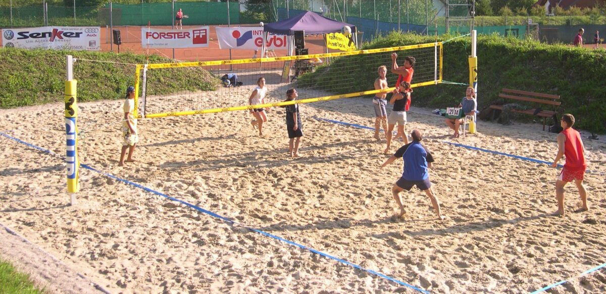 Beachplatz Spielfoto