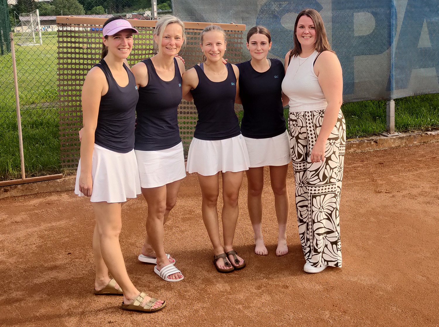 Damen I: Iris Reichartzeder, Gabi Berger, Hannah Dieminger, Nina Hauss, Tina Haider