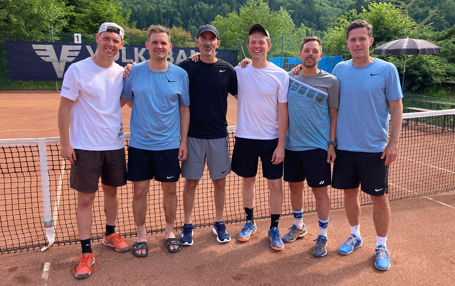 Herren I: Alexander Wundsam, Paul Schörghofer, Alexander Grosser, Matthias Leitner, Michael Pechhacker, Manuel Engleder