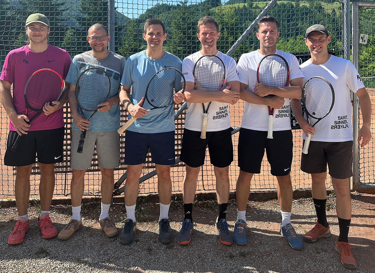 Herren 1: Kilian Maierhofer, Günther Sieghartsleitner, Paul Schörghofer, Matthias Leitner, Manuel Engleder, Alexander Wundsam