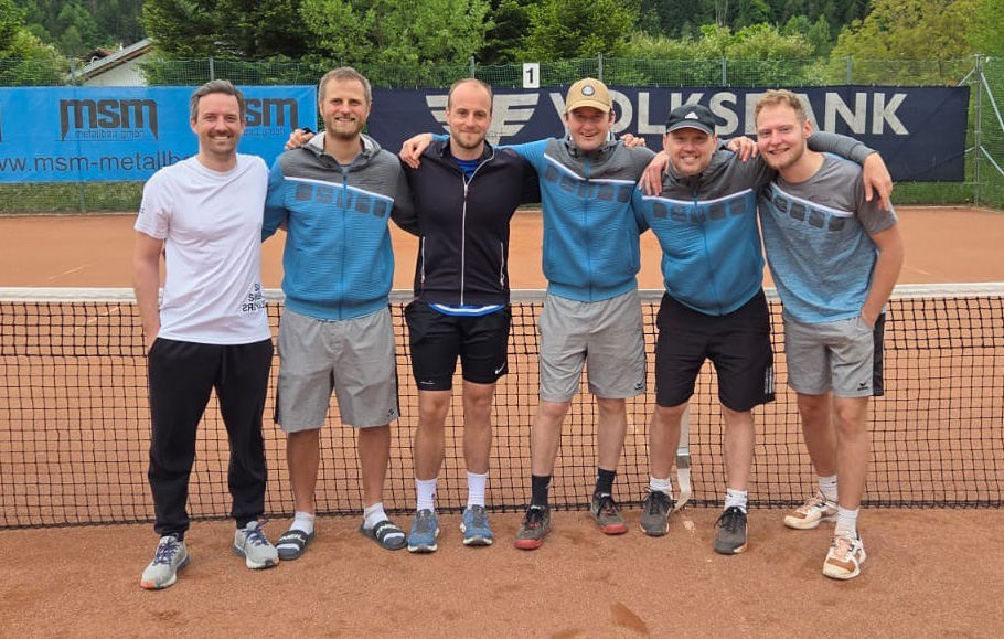 Herren 3: Richard Loibl, Michael Stummer, Otto Kratzer, Christian Wagner, Michael Pichler, Philipp Haselsteiner