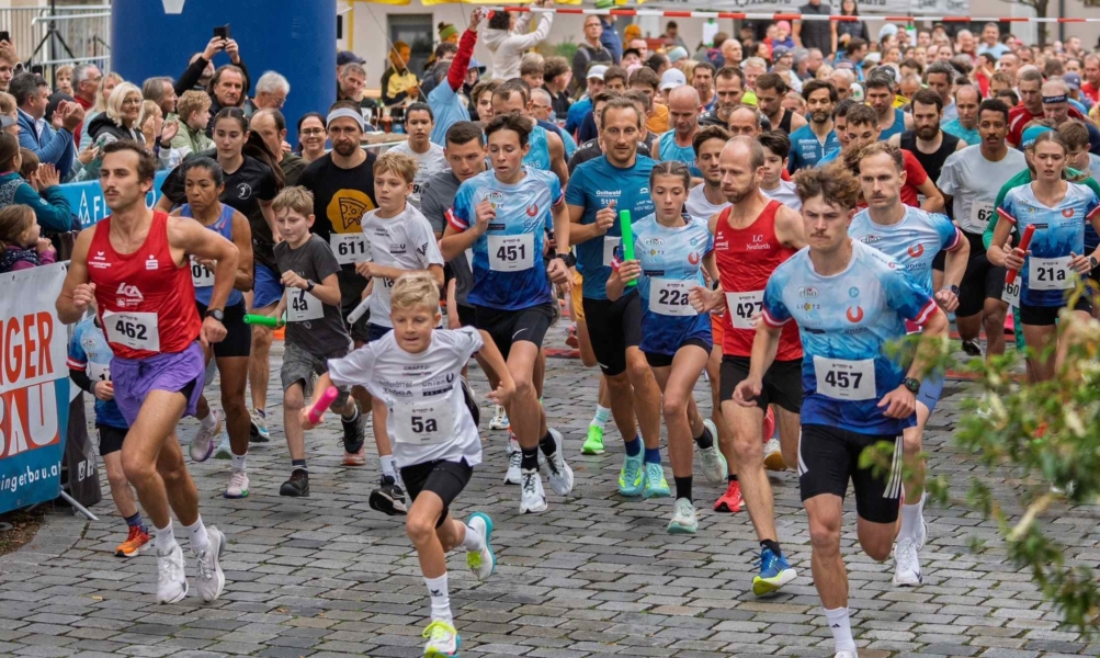 Start beim Marktlauf Purgstall