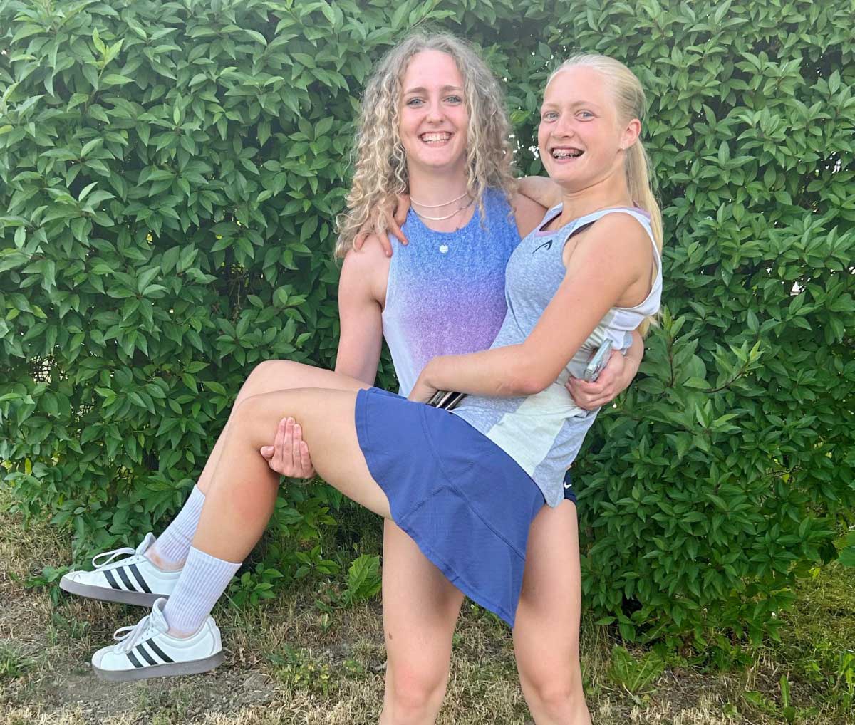 Jugend U17: Mavie Mairhofer und Sarah Hopfgartner Jugend U17: Mavie Mairhofer und Sarah Hopfgartner