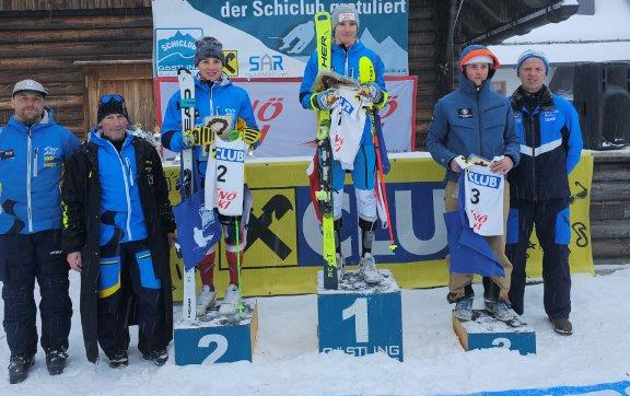 1. Platz Bastian Bayer 2. Dominic Berger 3. Thomas Heigl