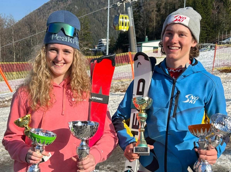 Sarah Hopfgartner und Marco Rohregger am Semmering