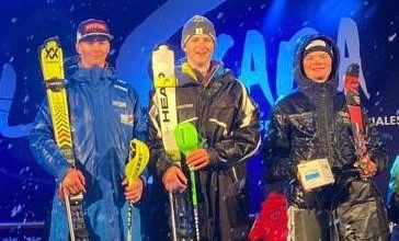 Sieg des Sportunion-Athleten beim FIS Children Slalom La Scara in Val d‘Isère in Frankreich.