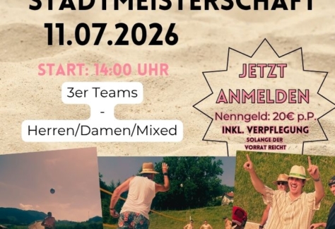 BOCCIA Stadtmeisterschaft 2026